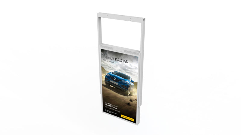 White Ultra High Brightness Hanging Double-Sided Display
