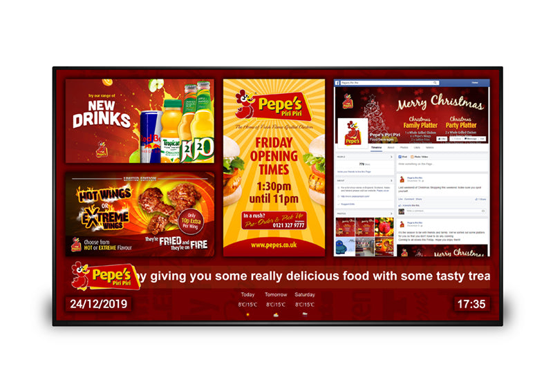 Network Digital Menu Board