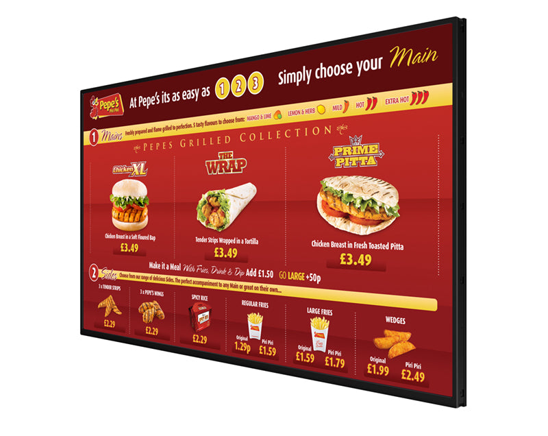 Network Digital Menu Board