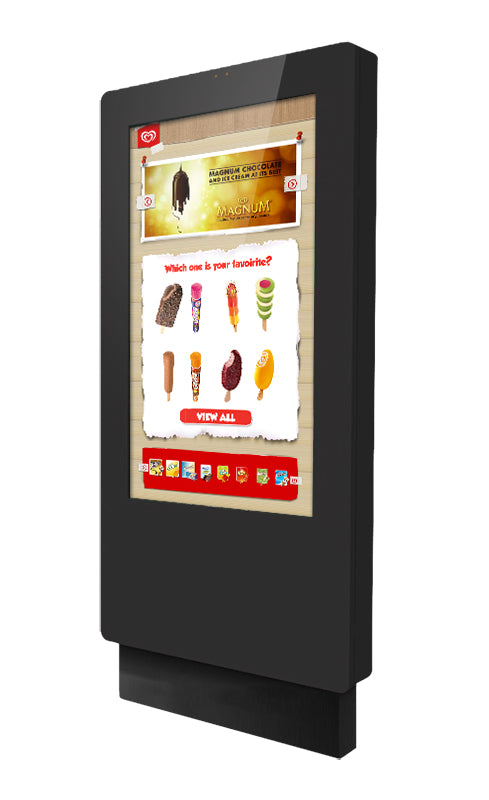 Freestanding PCAP Outdoor Touch Screen Poster