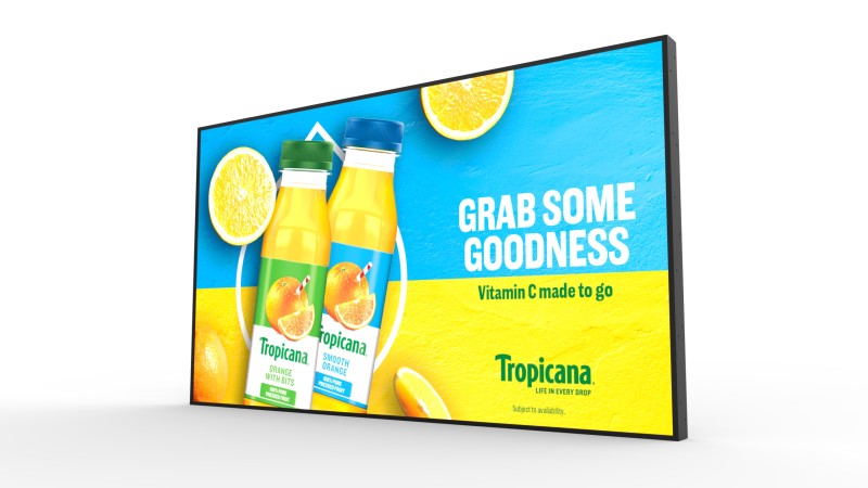 Ultra High Brightness Window Display