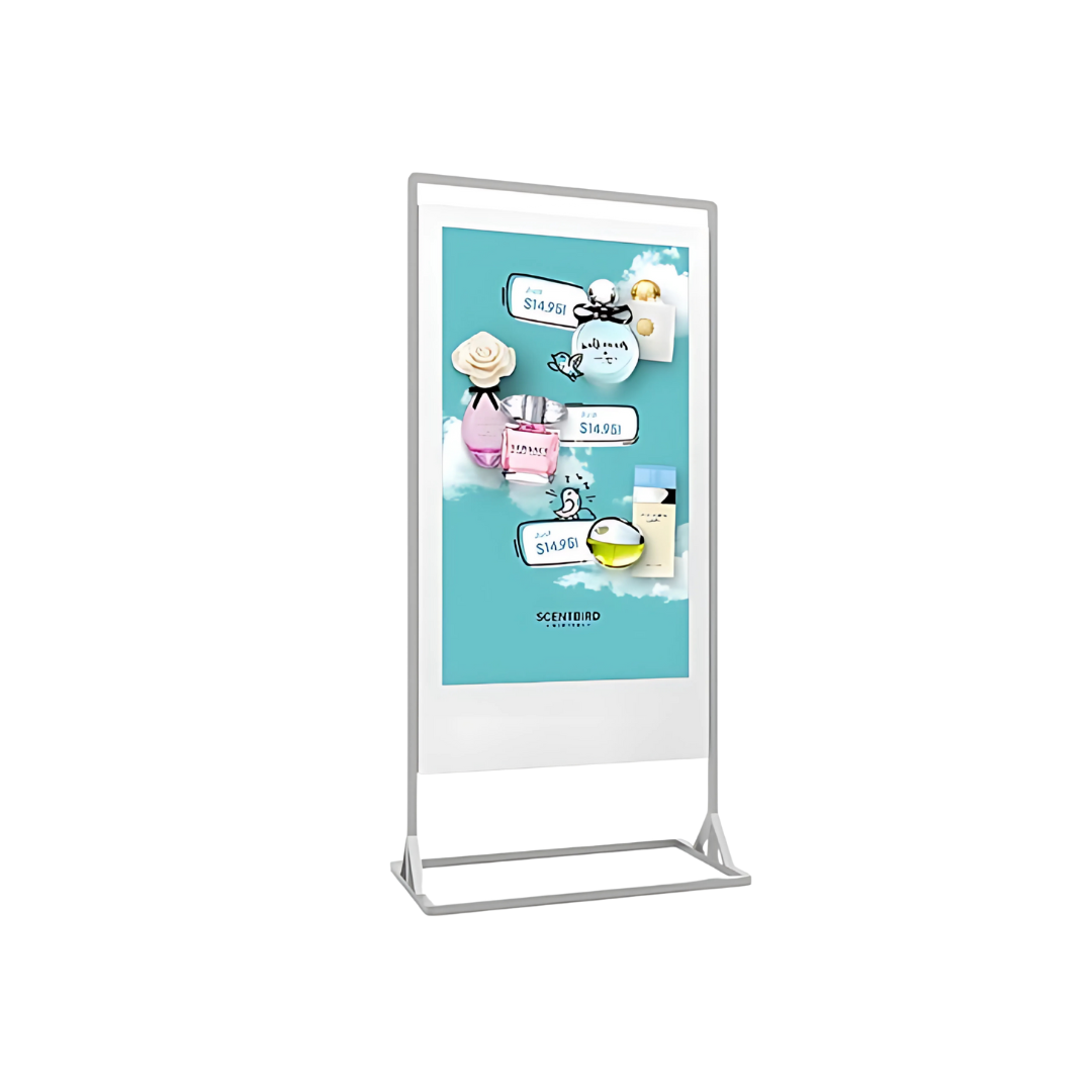 Superslim Freestanding Double-Sided Digital Poster