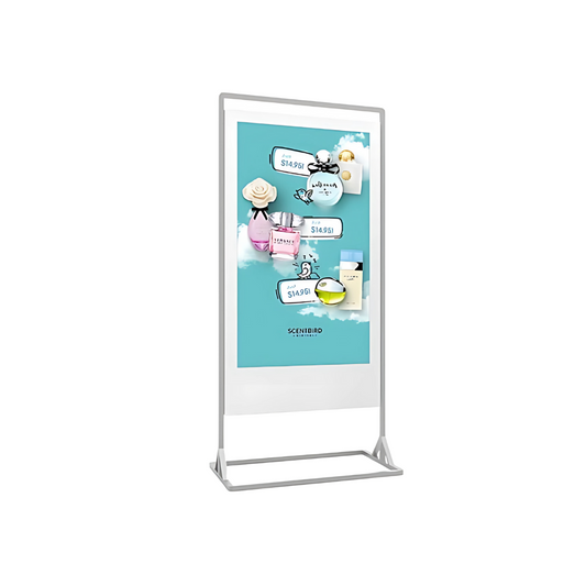 Superslim Freestanding Double-Sided Digital Poster